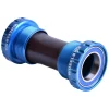 Wheels Manufacturing Bottom Brackets & Parts|Threaded External ABEC-3 Bottom Bracket (Teal) (BSA) (68/73) (24mm/Shimano Spindle)