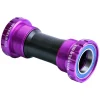 Wheels Manufacturing Bottom Brackets & Parts|Threaded External ABEC-3 Bottom Bracket (Purple) (BSA) (68/73) (24mm/Shimano Spindle)