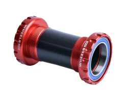 Wheels Manufacturing Bottom Brackets & Parts|Threaded External ABEC-3 Bottom Bracket (Red) (BSA) (68/73/100) (SRAM DUB)