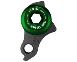 Wheels Manufacturing Derailleurs & Parts|Universal Derailleur Hanger 487 (Green) (UDH) (For Trek ABP MTB Frames)
