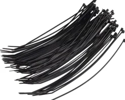 Wheels Manufacturing Cables & Housing|Zip Ties (Black) (100)