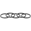 Whisky Parts Headsets & Spacers|UD Carbon Spacer (Matte Black) (5 Pack) (2.5mm)