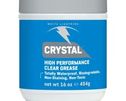 White Lightning Lubes, Greases, & Oils|Crystal Clear Grease (Tub) (16oz)