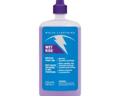 White Lightning Lubes, Greases, & Oils|Chains & Accessories|Wet Ride Chain Lube (Bottle) (8oz)