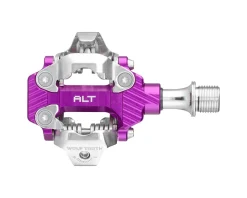 Wolf Tooth Components Pedals & Cleats|ALT XC Clipless Pedals (Ultraviolet Purple) (Shimano SPD)