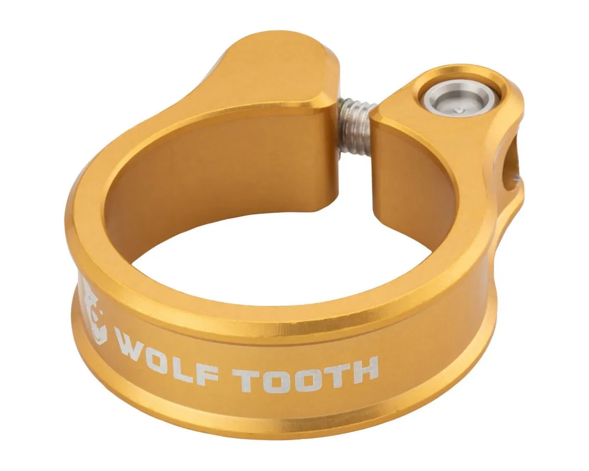 Wolf Tooth Components Seatposts & Clamps|Anodized Seatpost Clamp (Gold) (29.8mm)