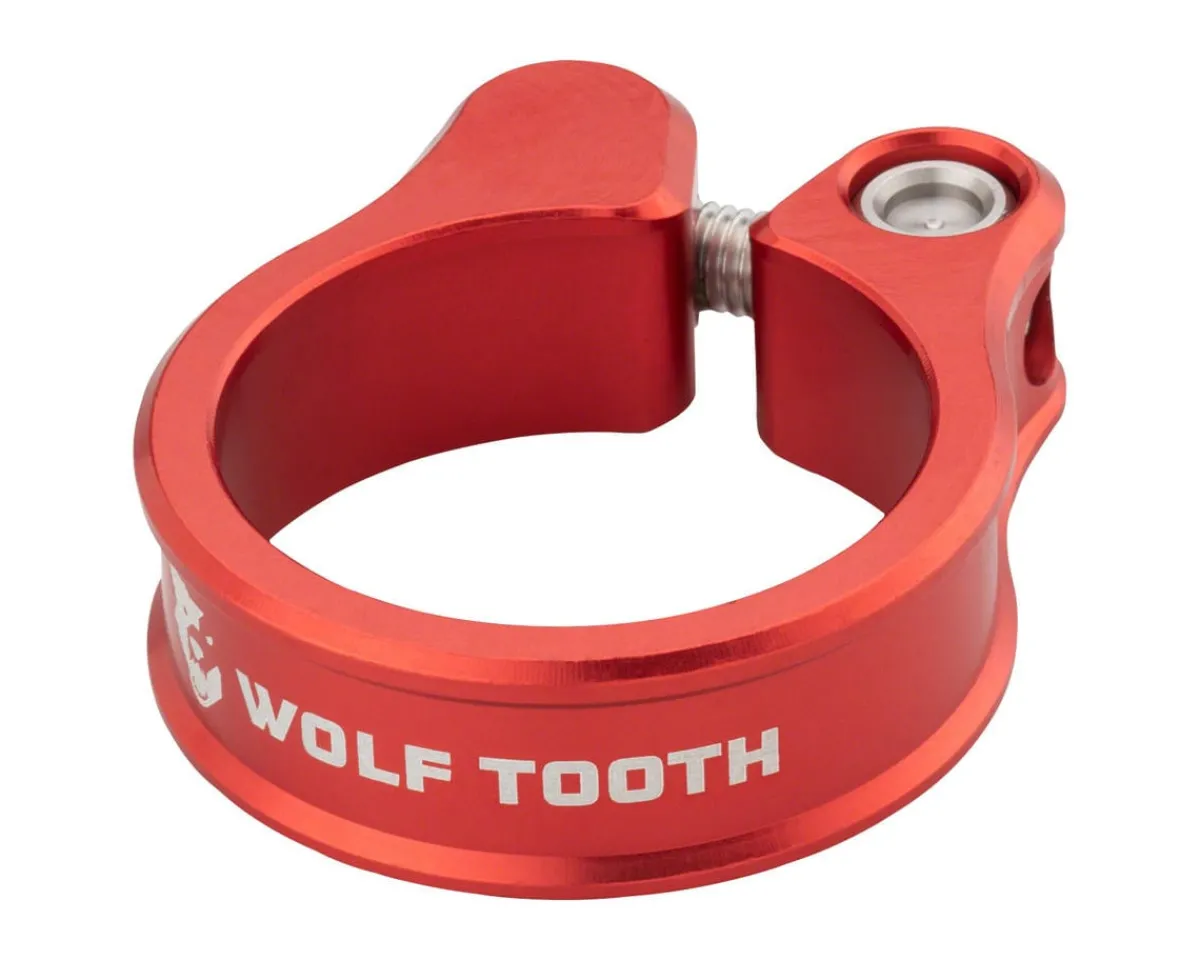 Wolf Tooth Components Seatposts & Clamps|Anodized Seatpost Clamp (Red) (29.8mm)