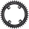 Wolf Tooth Components Chainrings & Accessories|Replacement Parts|Asymmetric Chainring for Shimano GRX Cranksets (Black) (Drop-Stop ST) (Single) (42T) (110mm Shimano Asym. BCD)