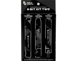 Wolf Tooth Components Tools|8-Bit Kit Two Multi-Tool (Black) (21 Functions)