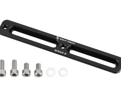 Wolf Tooth Components Bottle Cages & Mounts|B-RAD Mounting Bases (Black) (2 Slot)