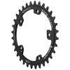 Wolf Tooth Components Chainrings & Accessories|CAMO Aluminum Elliptical Chainring (Black) (Drop-Stop ST) (Single) (32T)