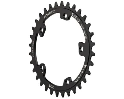 Wolf Tooth Components Chainrings & Accessories|CAMO Aluminum Elliptical Chainring (Black) (Drop-Stop ST) (Single) (32T)