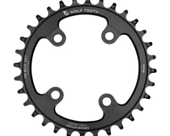 Wolf Tooth Components Chainrings & Accessories|Chainring (Black) (76mm BCD) (Drop-Stop A) (Single) (30T) (SRAM XX1, Cannondale, Specialized Stout)