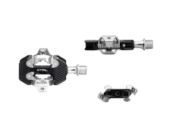 Wolf Tooth Components Pedals & Cleats|CTRL Trail Clipless Pedals (Black) (Shimano SPD)