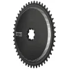 Wolf Tooth Components Chainrings & Accessories|Direct Mount Aero Chainring (Black) (Drop-Stop B) (Single) (46T) (For SRAM 8-Bolt Cranksets)