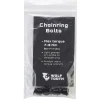 Wolf Tooth Components Chainrings & Accessories|Dual Hex Fitting Chainring Bolts (Black) (6mm) (4 Pack) (For 1x Use)