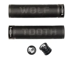 Wolf Tooth Components Grips & Handlebar Tape|Echo Lock-On Grips (Black/Black