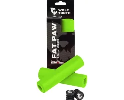Wolf Tooth Components Grips & Handlebar Tape|Fat Paw Slip-On Grips (Green)