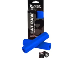 Wolf Tooth Components Grips & Handlebar Tape|Fat Paw Slip-On Grips (Blue)