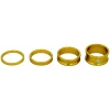 Wolf Tooth Components Headsets & Spacers|1 1/8" Headset Spacer Kit (Gold) (3, 5, 10, 15mm)