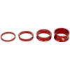 Wolf Tooth Components Headsets & Spacers|1-1/8" Headset Spacer Kit (Red) (3, 5,10, 15mm)
