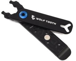 Wolf Tooth Components Tools|Master Link Combo Pliers (Black/Blue Bolt)