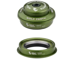 Wolf Tooth Components Headsets & Spacers|Premium Headset (Olive) (1 1/8" to 1 1/2") (ZS44/28.6) (ZS56/40)