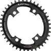 Wolf Tooth Components Chainrings & Accessories|SRAM Road Elliptical Chainring (Black) (107mm BCD) (Drop-Stop B) (Single) (38T) (Works for Flattop)