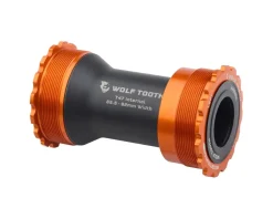 Wolf Tooth Components Bottom Brackets & Parts|T47 Internal Bottom Bracket (Orange) (24mm | Shimano) (85.5/92mm)