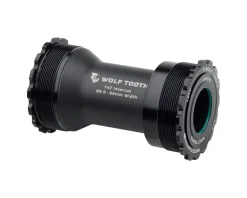 Wolf Tooth Components Bottom Brackets & Parts|T47 Internal Bottom Bracket (Black) (24mm | Shimano) (85.5/92mm)