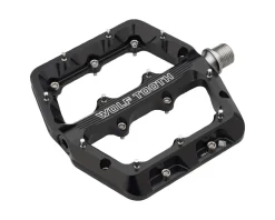 Wolf Tooth Components Pedals & Cleats|Waveform Platform Pedals (Black) (S)