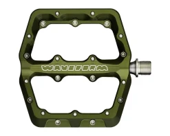 Wolf Tooth Components Pedals & Cleats|Waveform Platform Pedals (Olive) (S)
