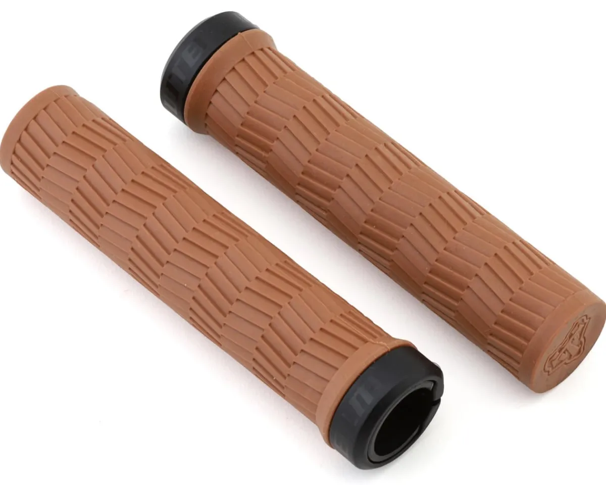 WTB Grips & Handlebar Tape|Burr Grips (Tan/Black) (Single Clamp)
