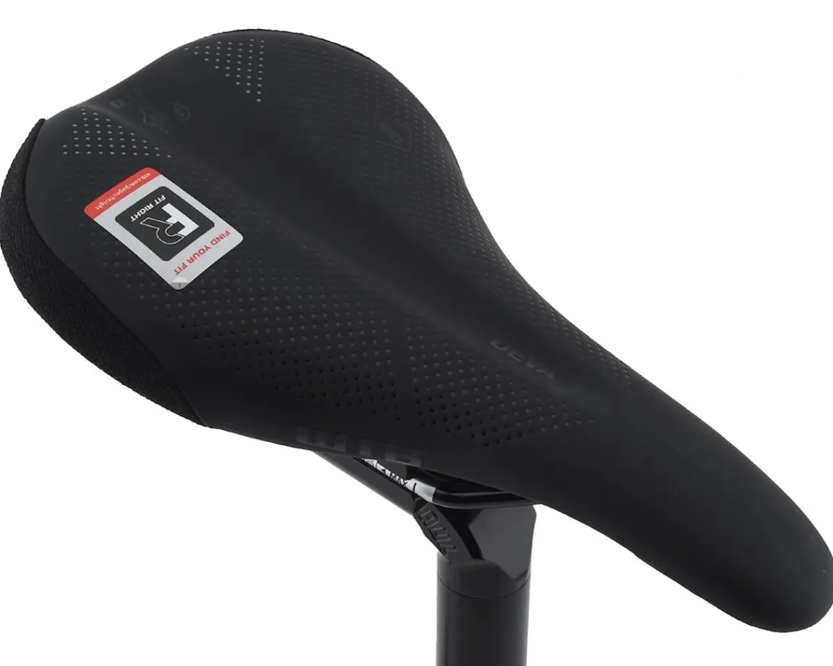 WTB Saddles & Seats|Deva Saddle (Black) (Chromoly Rails) (Medium) (145mm)