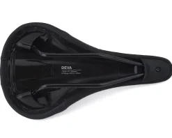 WTB Saddles & Seats|Deva Saddle (Black) (Steel Rails) (Medium) (145mm)