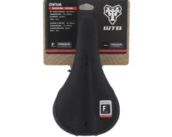 WTB Saddles & Seats|Deva Saddle (Black) (Steel Rails) (Medium) (145mm)