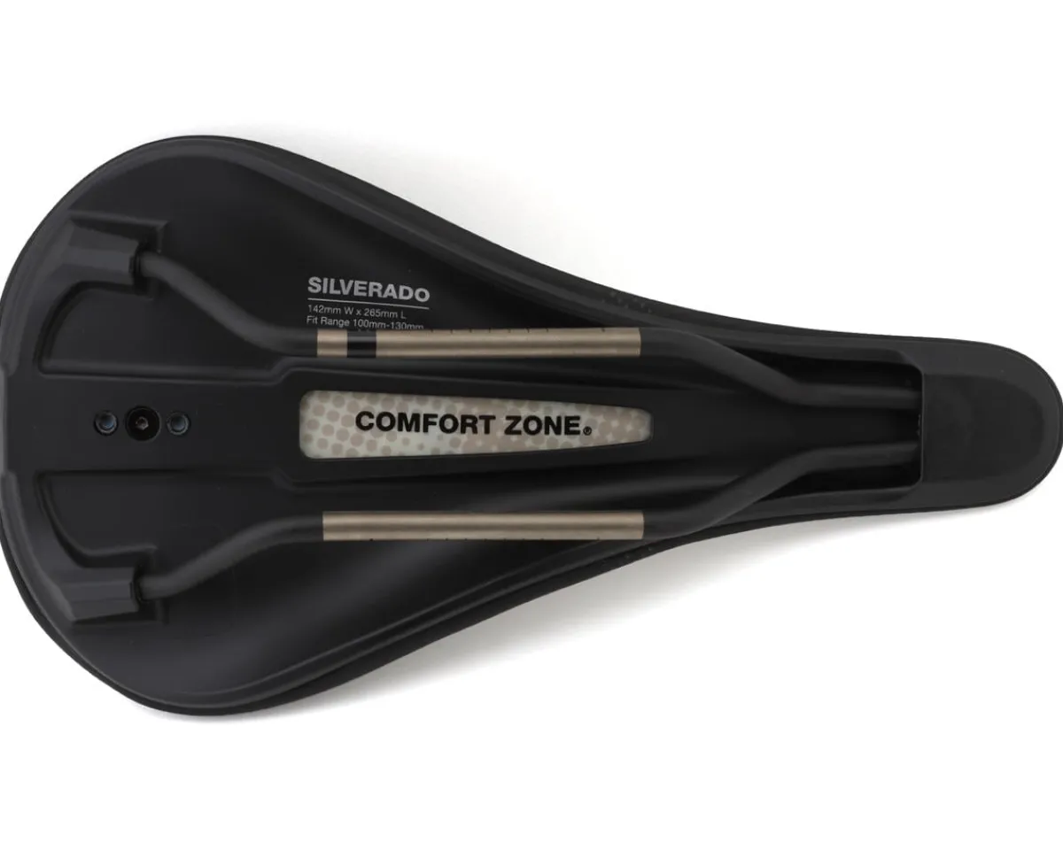 WTB Saddles & Seats|Silverado 265 Fusion Form Saddle (Black) (Titanium Rails) (Medium) (142mm)