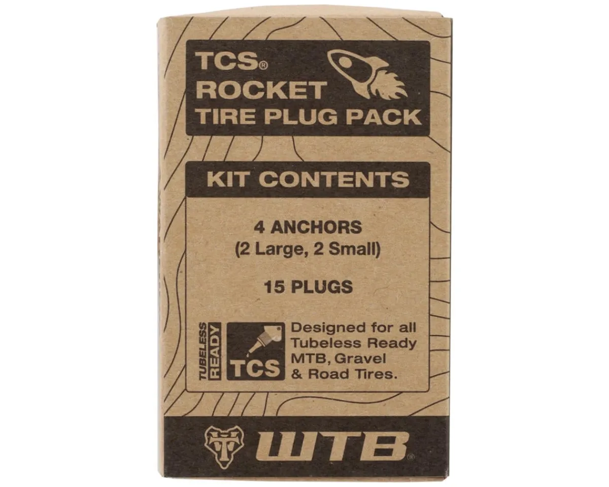 WTB Tubeless Tire Tools|Tubeless Accessories|TCS Rocket Tire Plug Refill Pack (15 Plugs)