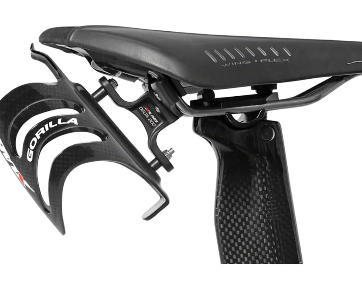 XLAB Bottle Cages & Mounts|Delta 200 Rear Water Bottle Cage (Black)