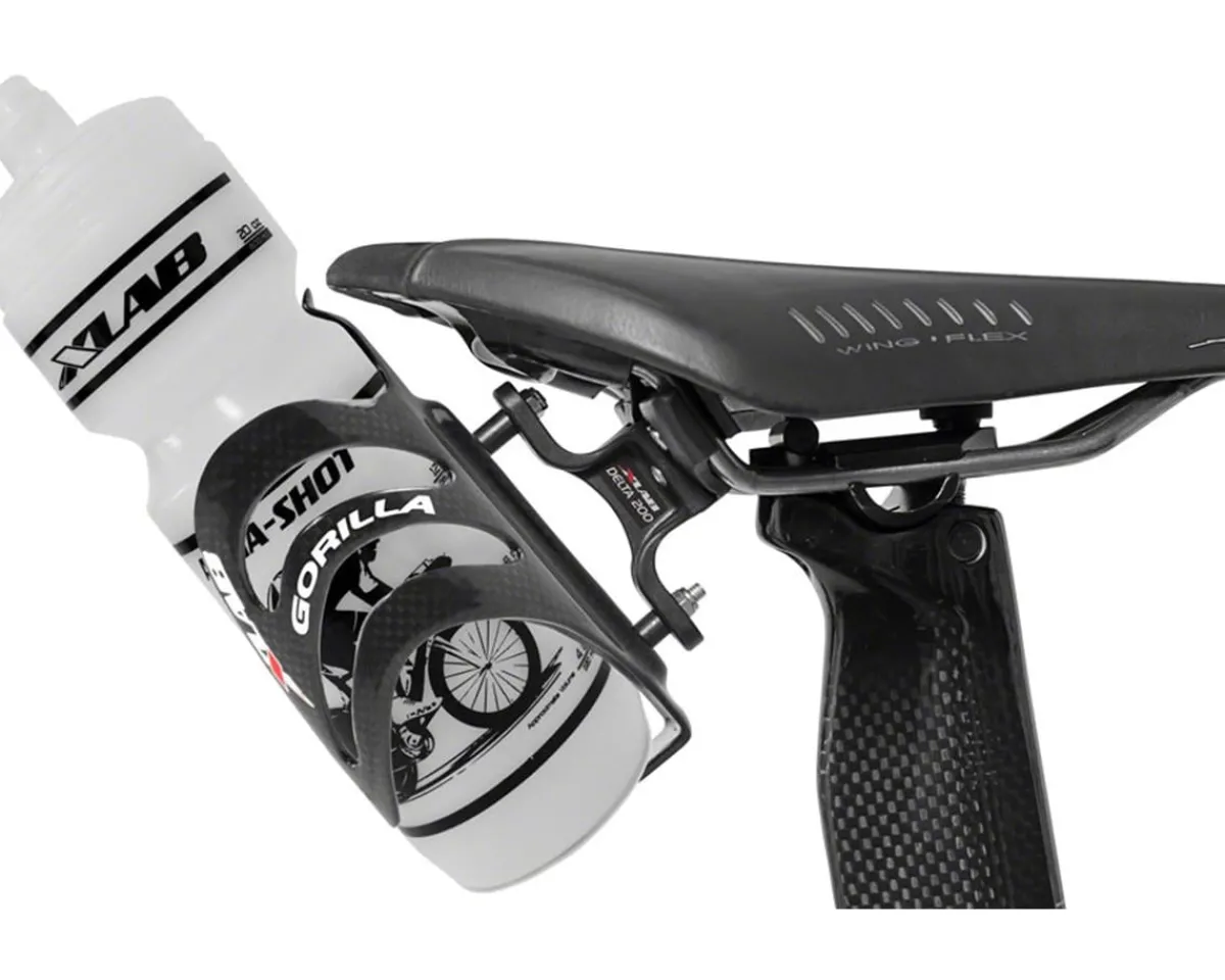 XLAB Bottle Cages & Mounts|Delta 200 Rear Water Bottle Cage (Black)