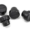 Yakima Vehicle Bike Racks|Round End Caps (Black) (Set Of 4)