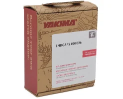 Yakima Vehicle Bike Racks|Round End Caps (Black) (Set Of 4)