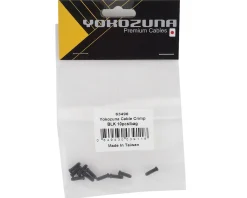 Yokozuna Cables & Housing|Cable End Crimps (Black) (1.6mm) (10)