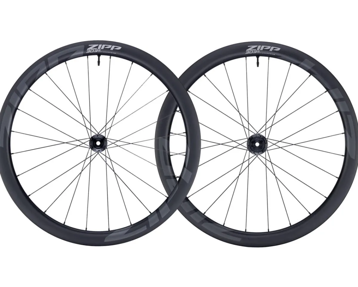 Zipp Wheels & Parts|303 S Carbon Disc Brake Wheelset (Black) (Centerlock) (Tubeless) (Shimano HG 11/12)