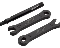 Zipp Tire & Tube Accessories|Tangente Aluminum Knurled Valve Extenders (Black) (Single) (72mm)