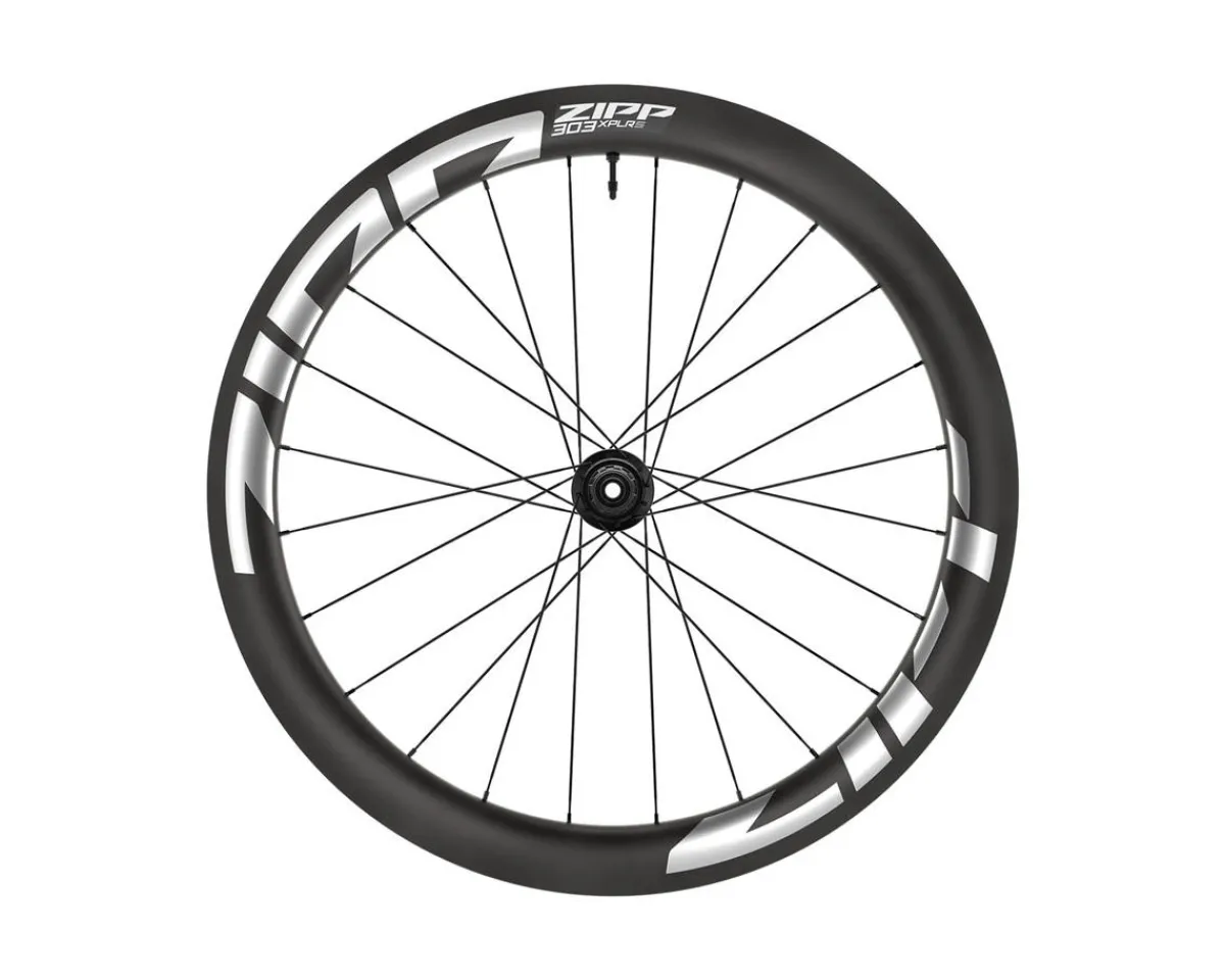 Zipp Wheels & Parts|303 XPLR S Carbon Gravel Disc Wheel (B1) (White Graphics) (Shimano HG 11/12) (Rear) (12 x 142mm) (700c) (Centerlock) (Tubeless)