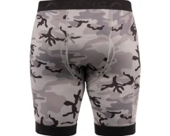 ZOIC Clothing Sale|Shorts & Bibs|Premium Print Liner Shorts (Grey Camo) (S)