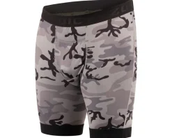 ZOIC Clothing Sale|Shorts & Bibs|Premium Print Liner Shorts (Grey Camo) (S)