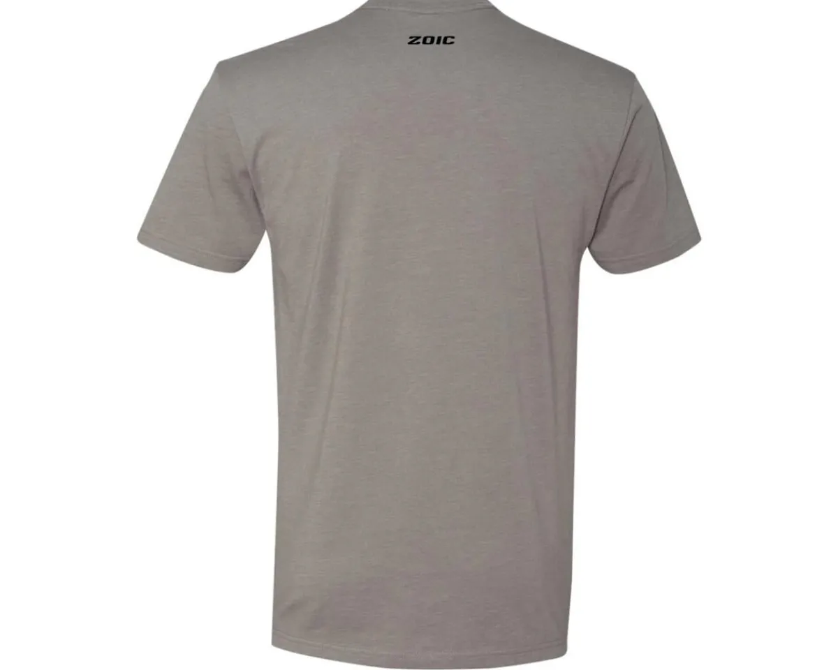 ZOIC Casual Clothing|Ride Like Lightning T-Shirt (Grey) (L)