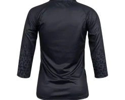 ZOIC Clothing Sale|Women'S|Women's Harper 3/4 Sleeve Jersey (Black Cheetah) (S)
